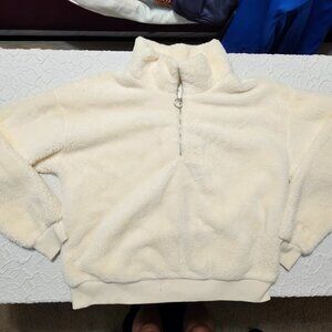Nine West Quarter zip up sweater size Med